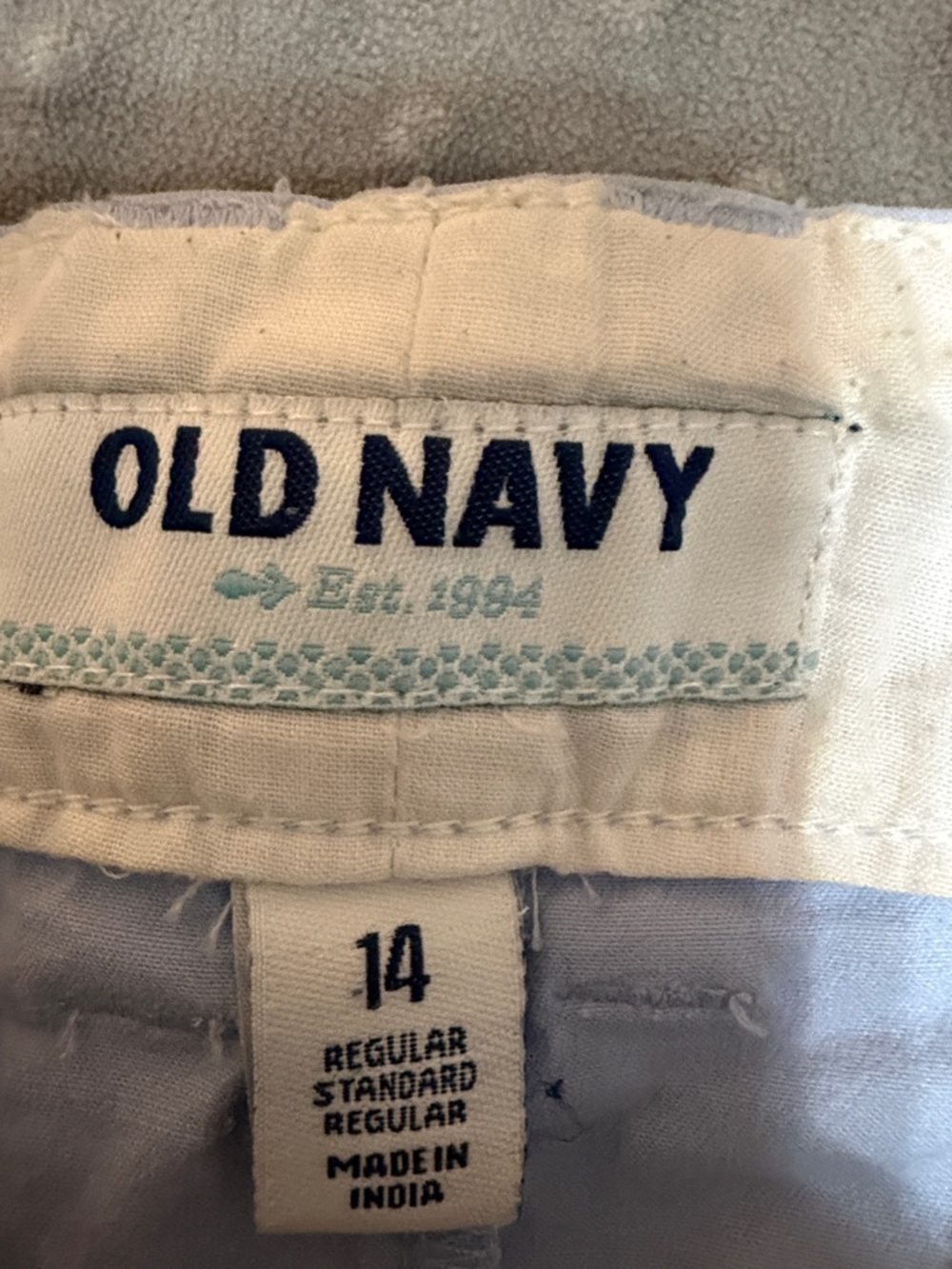 Combo Deal! Old Navy Chino Shorts — Pale Blue & Pale Pink - Picture 3 of 8